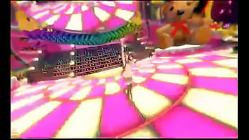 Kawaii girl dances mao zedong salesman