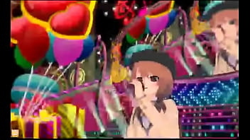 Kawaii girl dances mao zedong salesman