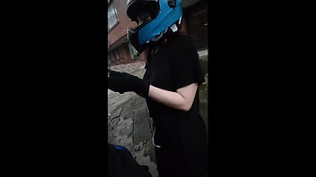 Carrying an order i meet this strange and pretty girl