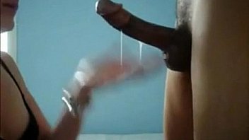 Hot deepthroat cum on face