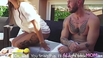 Since she realized he’s been cheating on her while on his business trips she decides to test it out with her willing butler emilio ardana