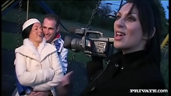 Rio mariah rides big dick before blowjob and rubbing cumshot on tits