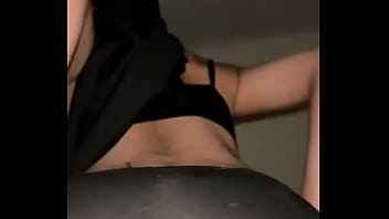 She’s muslim arab and pure filth – hijab whore bounces her solo ass like she’s cock drun