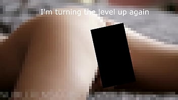 Censored teen masturbates