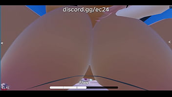 She's having a best time on beach~