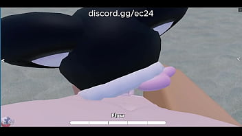 She's having a best time on beach~