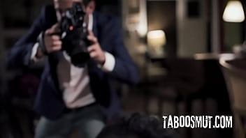 Busty actress fucked by two guys just to past the casting