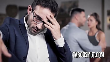 Busty actress fucked by two guys just to past the casting