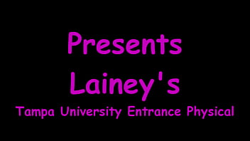 Tampa university entrance physical lainey