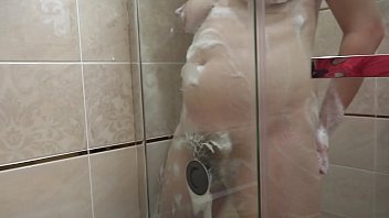 An insatiable pregnant mom bathes in a shower stall and fucks her overgrown cunt with a sex toy An insatiable pregnant mom bathes in a shower stall and fucks her overgrown cunt with a sex toy