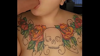 Deepthroat & dirty talk – gagging with a mouth full