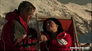 After taking some time to enjoy the mountains roxy and her man bang