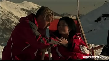 After taking some time to enjoy the mountains roxy and her man bang