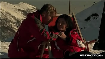 After taking some time to enjoy the mountains roxy and her man bang