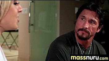 Nuru massage ends with a hot shower fuck 29