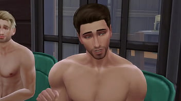 Asian sucks huge cock at camp cabin in woods