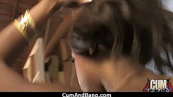 Black slut group in her mouth 12