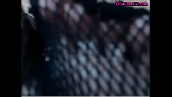 Masturbating and sexy bodystockings foot job