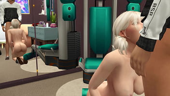 I couldn't resist and fucked my girlfriend right on the exercise machine amateur