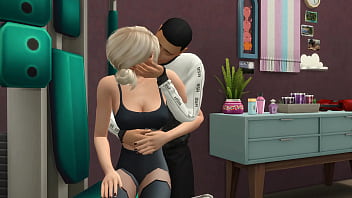 I couldn't resist and fucked my girlfriend right on the exercise machine amateur