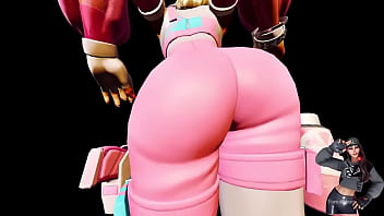 Ayla winn pink style dancing with a big butt