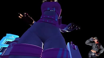 Ayla winn pink style dancing with a big butt