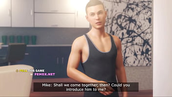 Animated wife gets fucked by big cock while she talks on the phone with her husband