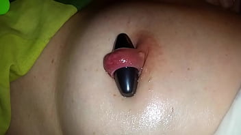 Nippleringlover milf moving huge nipple with magnet through drilled nipple hole Nippleringlover milf moving huge nipple with magnet through drilled nipple hole