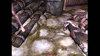 Two busty sexy bi sexual females wander the lands looking for hot erotic adventures