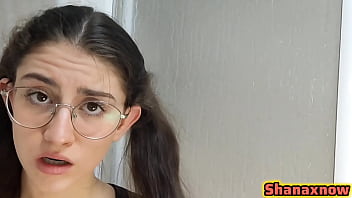 Shanaxnow cheerleader nerdy begging for blowjob cum in mouth