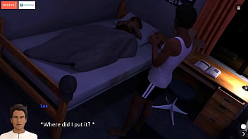 Girlfriend handjob & watching step sis masturbate the spellbook gameplay