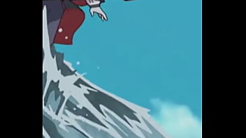 Tenten geme para membro da akatsuki ao ver sua grossura