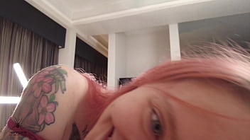 Haven moss rolling around bed with spyder; jerk suck fuck️