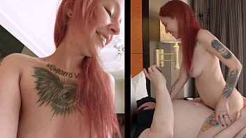 Haven moss rolling around bed with spyder; jerk suck fuck️