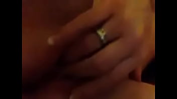 Girlfriend plays with herself for me