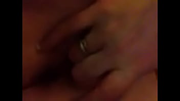 Girlfriend plays with herself for me