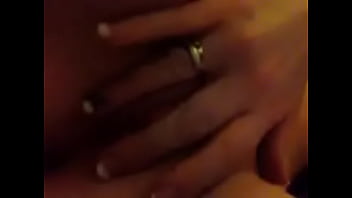 Girlfriend plays with herself for me