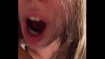 Candie cross' tiny ass looked too good not to ruin pov doggy drills a creamy facial finish