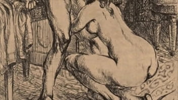 Retro erotic art