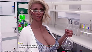 Being a dik #174 busty red head girlfriend does her makeup to get ready for her date night