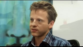 A hot fuck on the desk in the office