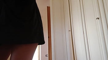 My stepmom sends an audition video to become a porn actress