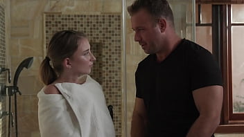 I knew my stepsis was a slut but i didn't know she squirts too