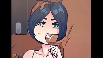 Fast blowjob with time sto cumshot big dick