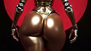 Sultry sex robot gets her ass stretched for science until her holes are filled with cum pov ai