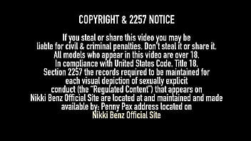 Nikki benz strips off & dances in the most seductive possible way