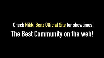 Nikki benz strips off & dances in the most seductive possible way