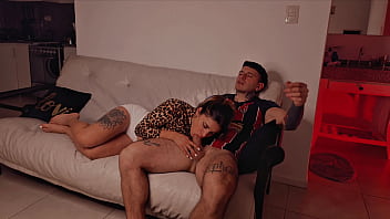 I invited my stepsister over to watch a movie and the slut ended up sucking my cock