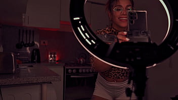 I invited my stepsister over to watch a movie and the slut ended up sucking my cock