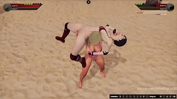 Bambi vs riley nf3d female kinky combat arena